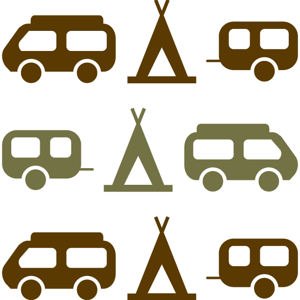 Icon Design for a Campsite