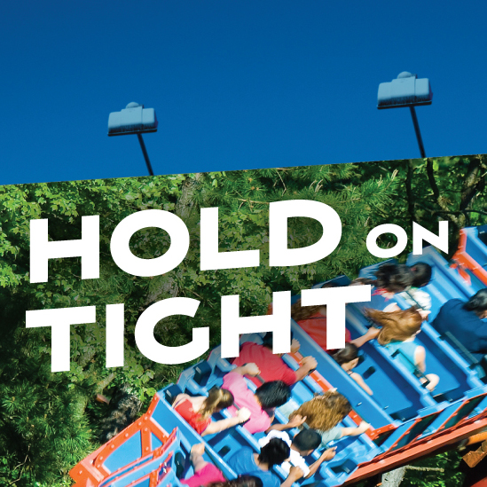 Hold on Tight Print Ad for NYU Alumni Magazine