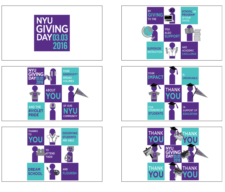 Giving Day Animation for NYU